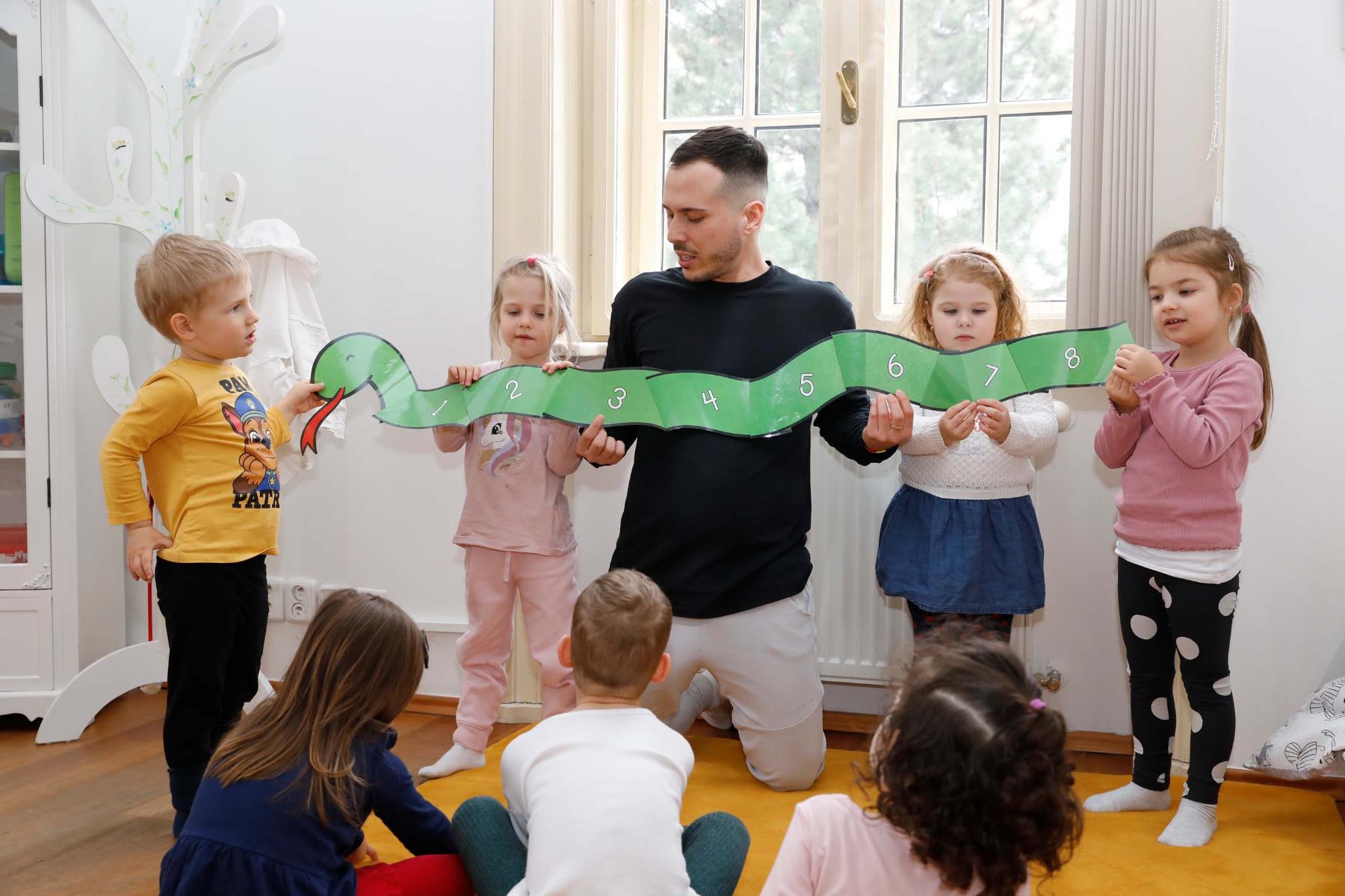 Profesionálny športový tréning v materskej škole